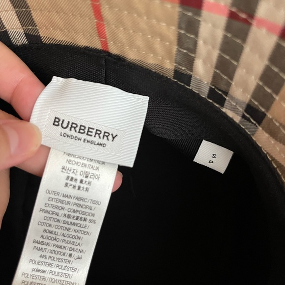 Burberry Vintage technical Bucket hat - Picture 4 of 5